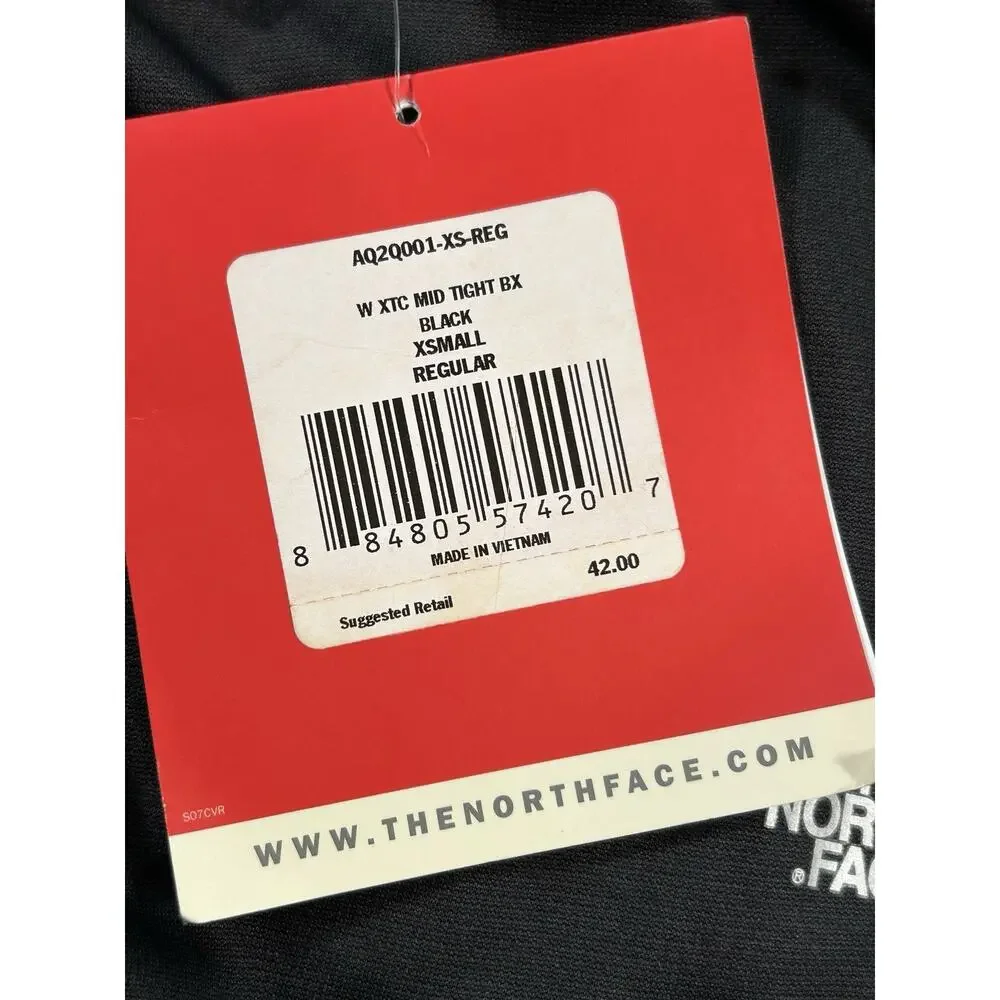 The North Face XTC Midweight Base Layer Tights Womens Extra Small Flight Series
